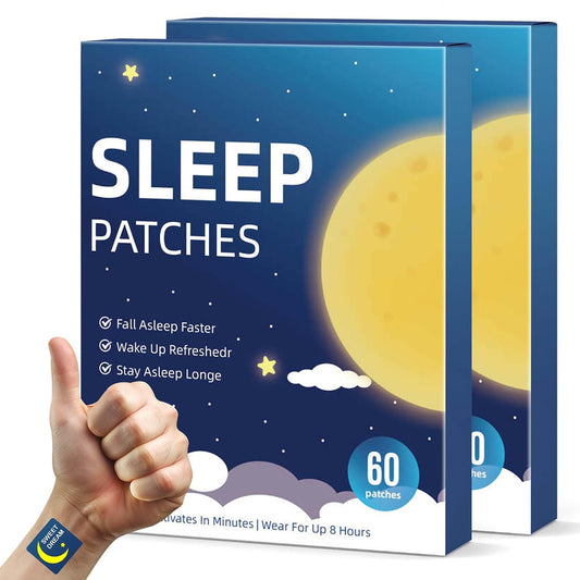 120 Count Sleep Patches for Adults Extra Strength, Natural Deep Sleep Patche with Melatonin & Valerian, Long-Lasting Night Comfort, Relax & Wake Up Refreshed, Easy to Use for Men and Women, 2 Pack DD