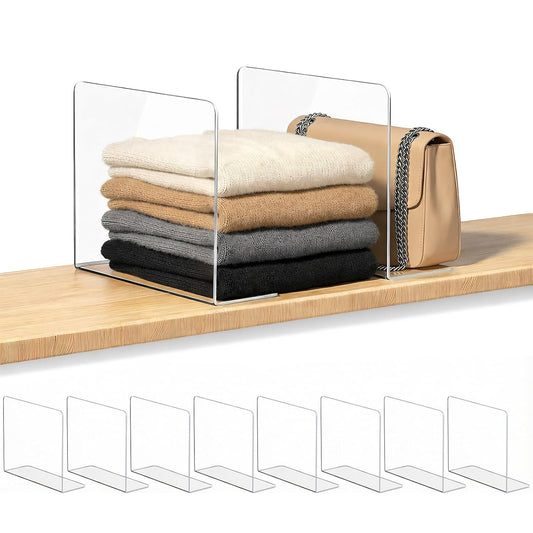 OKPOW Shelf Dividers for Closet Organization – Kee...
