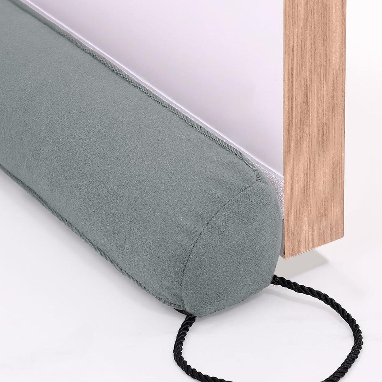 36 Inch Door Draft Stopper, Blocks Hot Cold Air with Washable Cover | Blocks Hot & Cold Air, Removable Washable Cover, Fits Door Gaps Up to 3 Inch, Noise & Wind Seal, Draft Blocker (1 Pack)