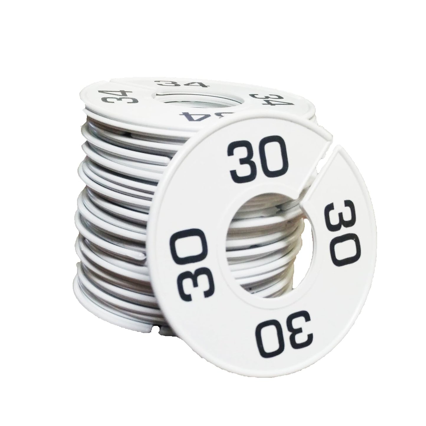Round Rack Dividers Men's Sizes 30 to 50 | Store Organizer