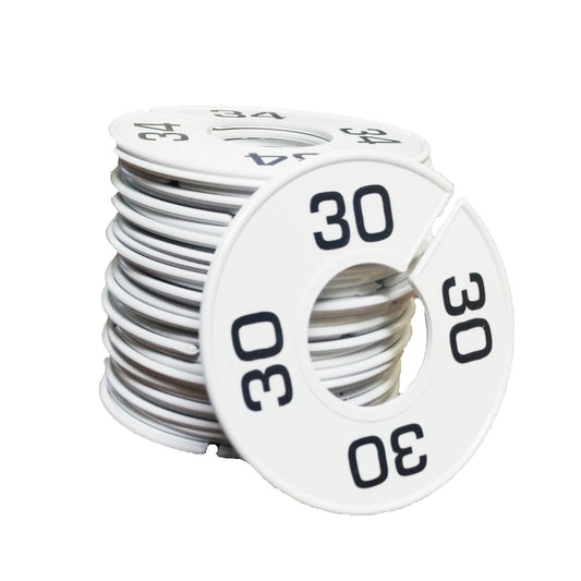 Round Rack Dividers Men's Sizes 30 to 50 | Store Organizer