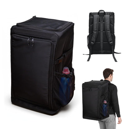 Otis 90L Extra Large Laundry Backpack Bag with Front-Load Access, Heavy Duty Backpack, Laundry Hamper with Padded Shoulder Straps & Waist Buckle for Dorm, Apartment, Laundromat & Travel.