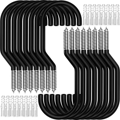 GURADESIGN 16-Pack Heavy Duty Bike Hook, Loading Capacity 100 LBS, 6 inch, Bike Hooks for Garage Wall and Garage Ceiling