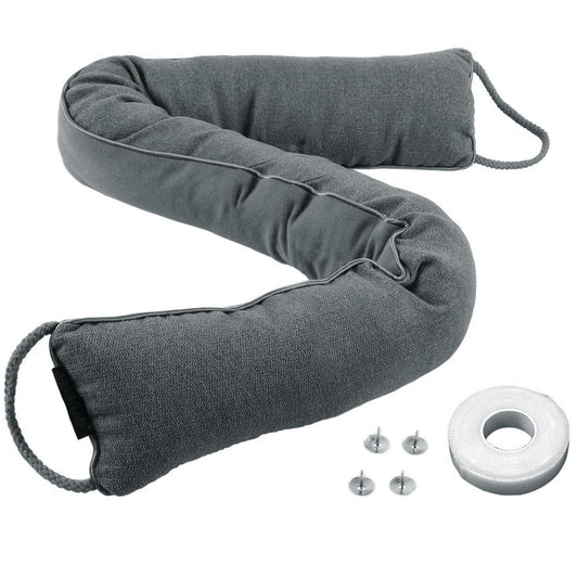 1Pack 36inch Heavy Duty Door Draft Stopper for Bot... (Grey_1pack | Polyester)