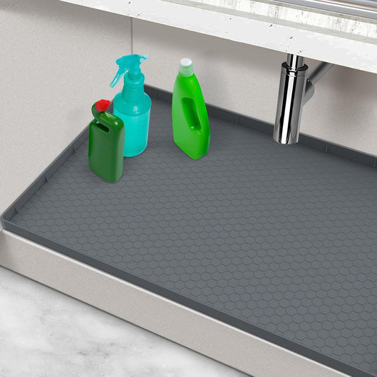 Under Sink Mats for Kitchen Waterproof 31" x 19",...