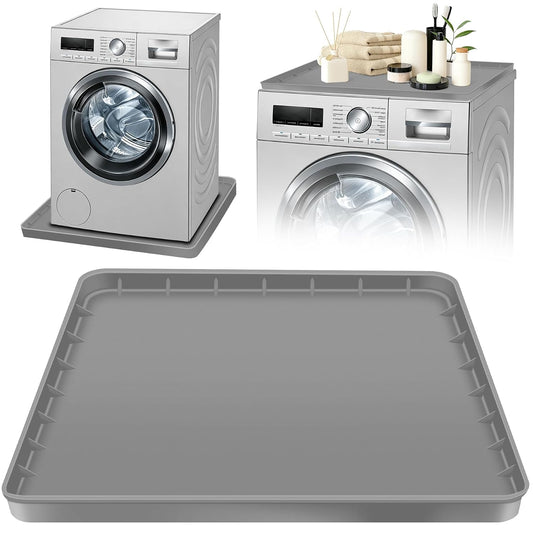 ToLanbbt 27" x 27" Washing Machine Drain Pan Mat,... (‎Gray)