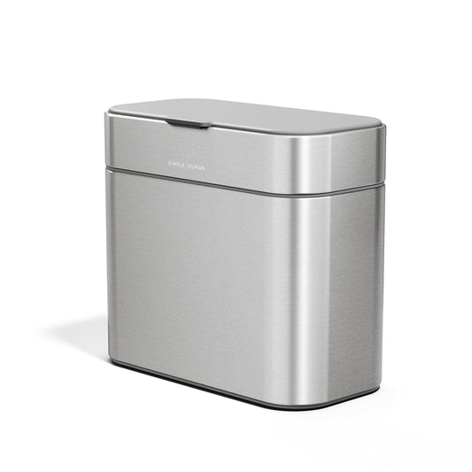 Compost Caddy, Detachable and Countertop Bin, 4 Li... (Brushed | Stainless Steel)
