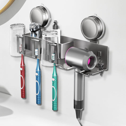 Detachable Wall Electric Toothbrush Holders, Bathr... (Space Gray | Aluminum)