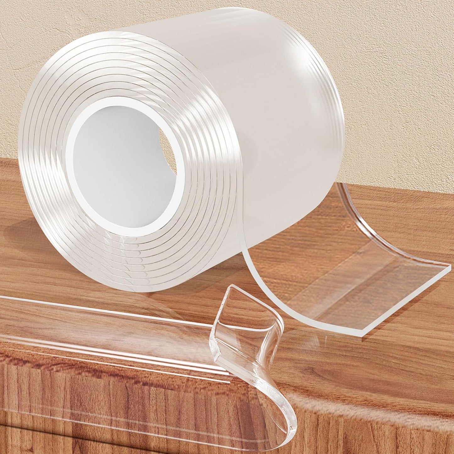 Clear Soft Corner Protectors for Furniture Strip,2.6 in x 6.6 FT,Sharp Edge & Table Bumper,Window Edge,Wall Protector, Soft Corner Guards Safe for Proof,Table Corner Protectors in Family