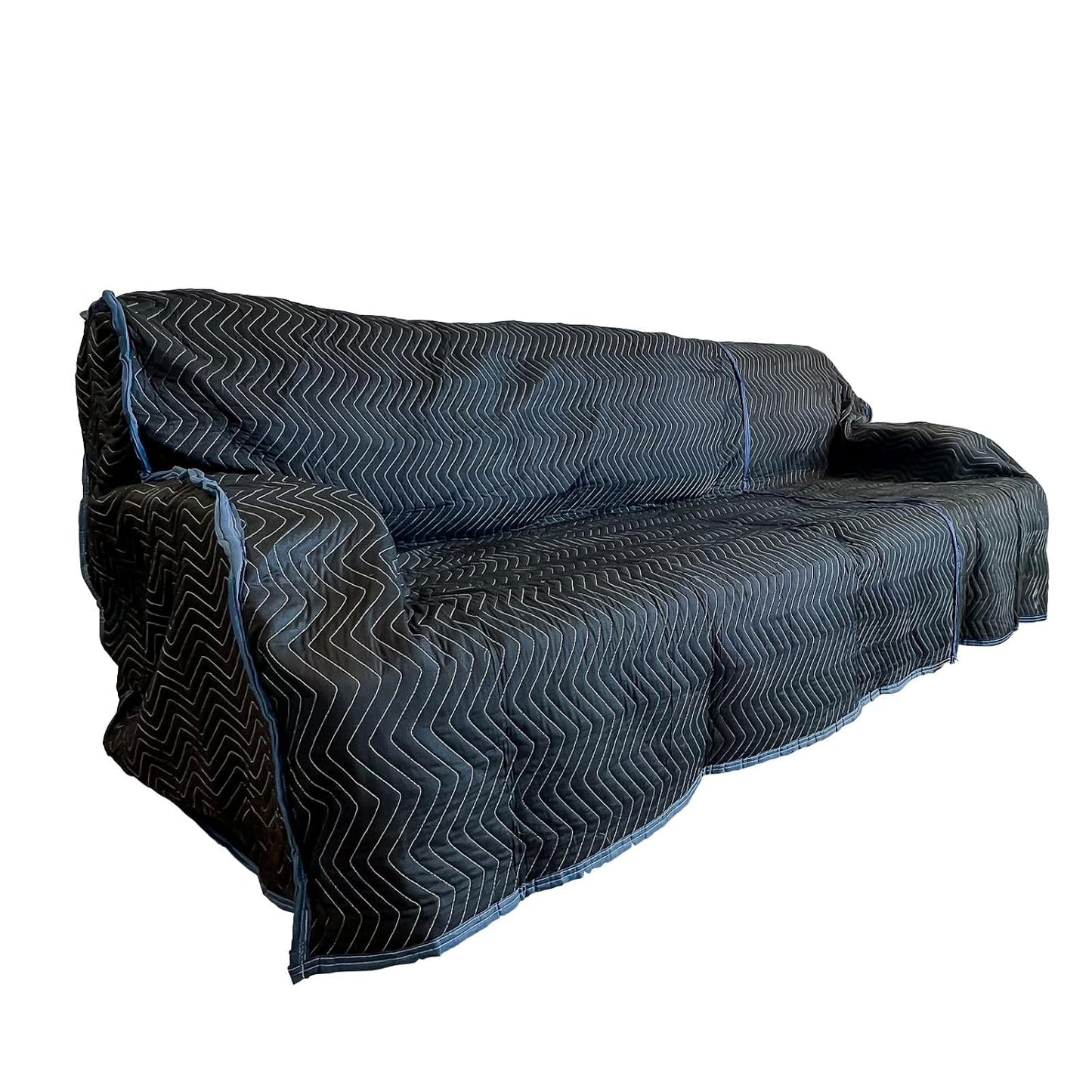 US Cargo Control Quilted Couch Cover 108" x 46", Sofa and Couch Cover for Moving and Storage, Cotton/Polyester Quilted Furniture Pads for Moving, Storing, and Deliveries, Reusable