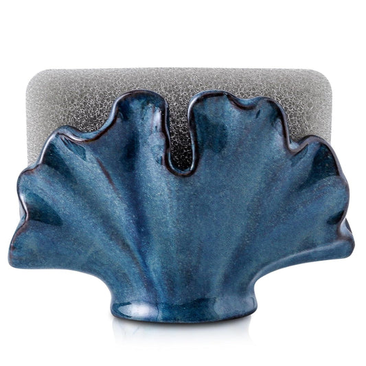 Uiddo Ceramic Sponge Holder,Sponge Holder for Kitchen Sink
