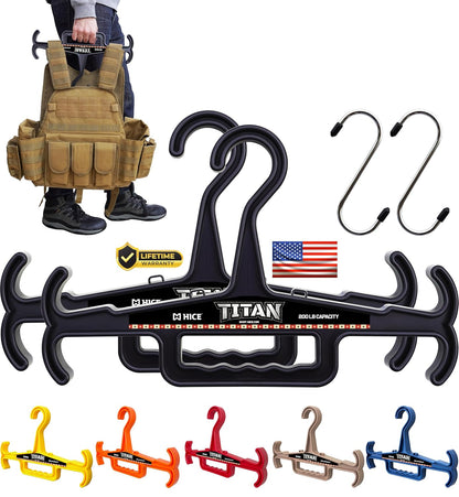 Titan Vest Hanger (Black | Resin)