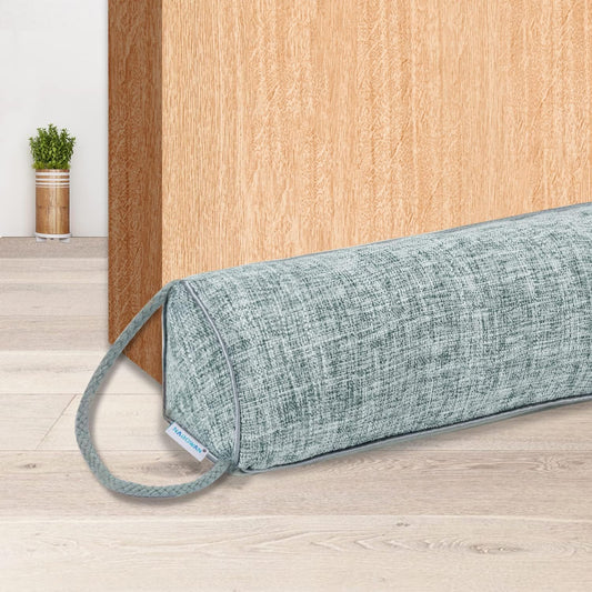 Weighted Door Draft Stopper — Triangular Under-Doo... (Gray)