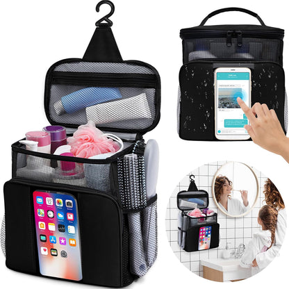 Dorm Room Essentials for College Students Girls Boys Guys, Shower Caddy | Travel Essentials Hanging Toiletry Bags for Traveling Women Men,Mesh Shower Caddies Portable for Camping,Gifts for Christmas