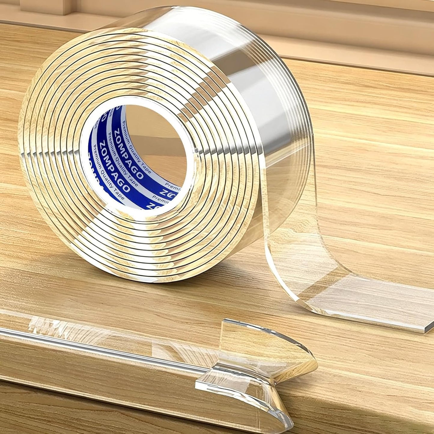 ZOMPAGO Baby Corner Proofing Edge Protector Strip,1 Roll, 0.8in x 13.12FT | ZOMPAGO Baby Corner Proofing Edge Protector Strip,1 Roll, 0.8in x 13.12FT
