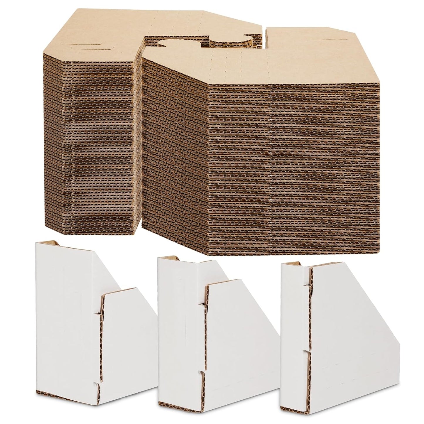 120 Pack Adjustable Cardboard Corner Protectors, F... (120 Count | White | Cardboard)
