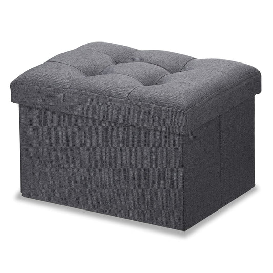 Ottoman Storage Ottoman with Storage Small Foot Re... (Darkgray(linen) | Linen)