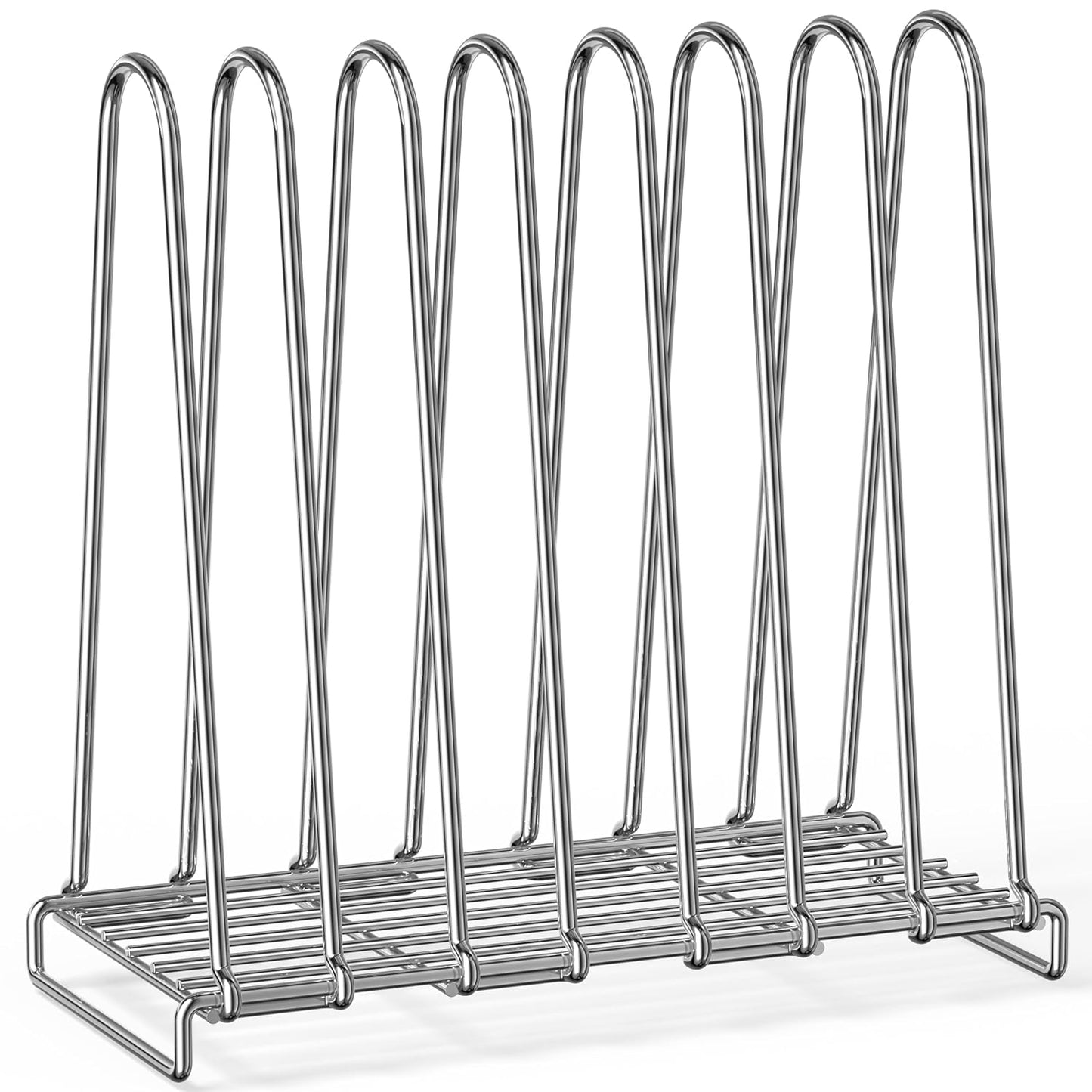 Reusable Bag Dry Rack, 304 Stainless Steel Plastic Bag Dry Rack with Silicone Drying Mat, Easy to Disassemble Bag Dryer Rack for Reusable Bags, Ziplock Bags, Silicone Bags, Space Saving Drying Stand