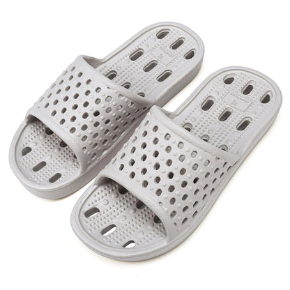 clootess Shower Shoes Slide for Men and Women Bath Non-Slip Holes Slipper | House Bathroom Flip Flops Pool Gym Students College Dorm Quick Drying Comfortable Sandals