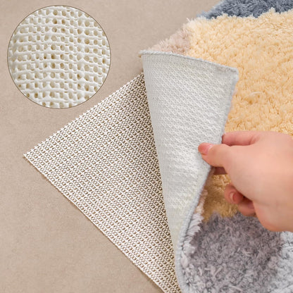 9X12 FT Non-Slip Rug Pad Gripper for Hardwood Floors, Tile, & Carpet – Anti-Slip Rug Pads to Keep Area Rugs Secure and in Place, Protects Floors, Prevents Slipping and Sliding