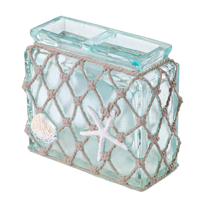 Avanti Linens - Toothbrush Holder, Coastal Home Decor, Seaglass