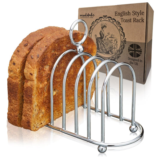 Toast Rack English Style - Victorian Chrome Holder...