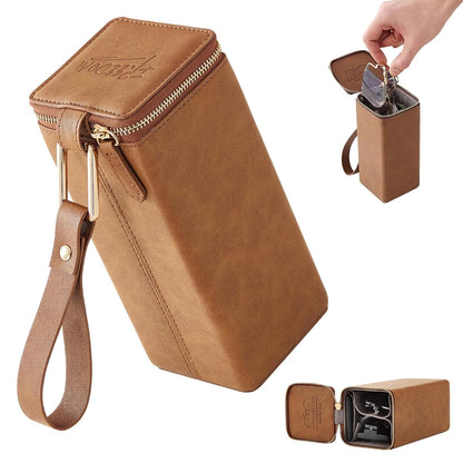 Sunglasses Travel Case Organizer Hangable for Men Women, Eyeglasses Foldable Storage Organizer