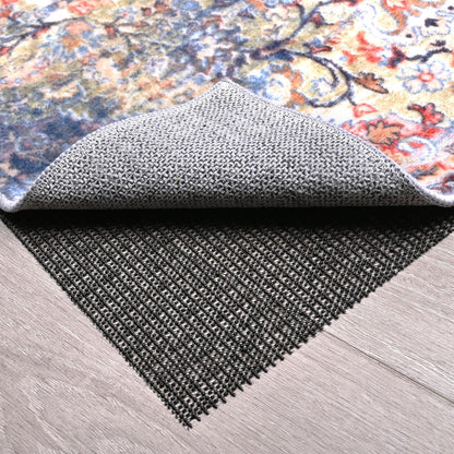 Non Slip Rug Pads for Hardwood Floors, 8x10 Rug Pad Gripper for Area Rugs, Under Carpet Anti Skid Mat, Black, Keep Your Rugs Safe and in Place