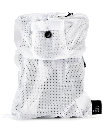 RESHOEVN8R Sneaker Laundry Bag for Washing Machine - Mesh, Dual Lace Lock | Mesh washing bag with dual lace-locking system protects sneakers in the wash, compatible with Nike, Jordan, Adidas & Yeezy