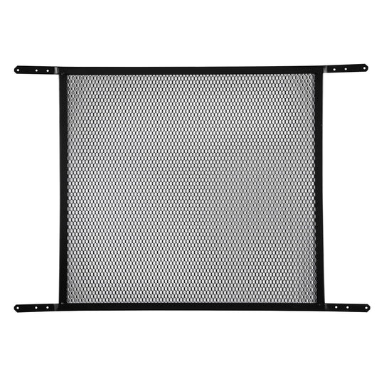 M-D Building Steel Door Grille, Bronze, 24in x Fits Doors 30in-36in | Powder-Coated Steel, Screw-On Install Screws Included, Cut-To-Fit Hacksaw Trim, Indoor/Outdoor Use, Rust Resistant