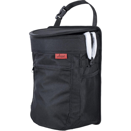 Car Trash Can - 2.5-Gallon, Black, Round - Leak-Pr... (1-Pack Black | Oxford)