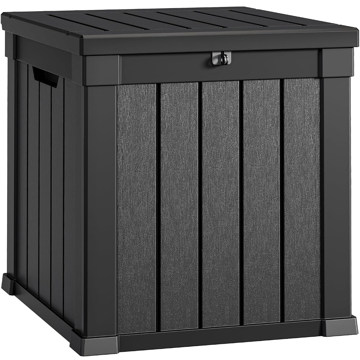 YITAHOME Deck Box | 51 Gallon Weatherproof Outdoor Storage Container for Patio Cushions, Pool Supplies, Garden Tools, Lockable Lid and Side