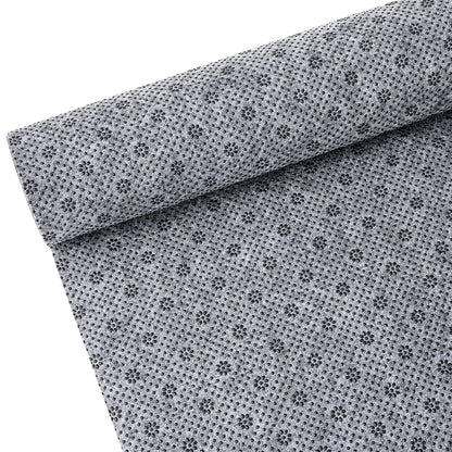 Pllieay 72x40 Inch Non Slip Final Backing Cloth,Vinyl Primary Tufting Cloth | Backing Fabric, Non Slip Pad with Plum Blossom Pattern for Carpets Rug Tufting Gun Cushion Punch Needle