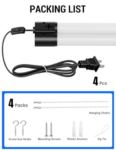 4FT T5 LED Integrated Fixture 6500K