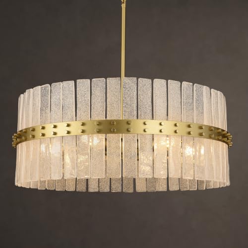 Handmade Bubble Glass Chandelier