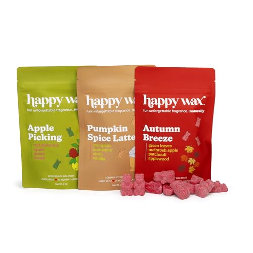 Fall Scented Soy Wax Melts 6oz Variety Pack