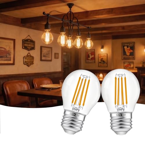 G45 Non Dimmable Light Bulbs 2700K