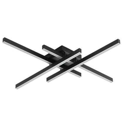 Semi Flush Mount Modern Light Fixture