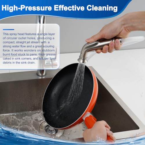 Universal Kitchen Side Sprayer Compatible with Moen Faucet