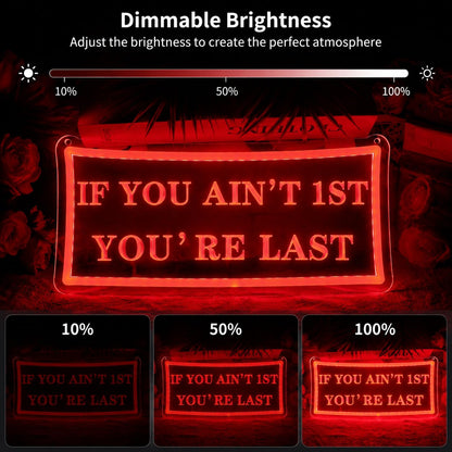 Racing Neon Sign for Wall Decor (Red-LAST)