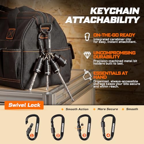 SDS Shank Bit Holder Keychain Set