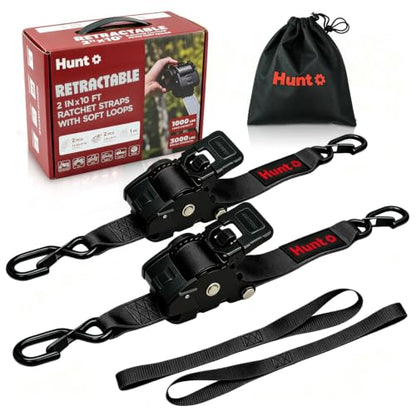Retractable Ratchet Straps