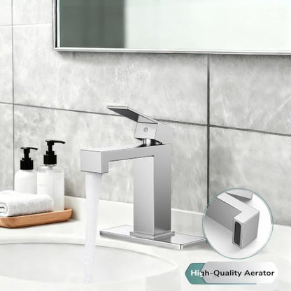 Single Handle Bathroom Sink Faucet
