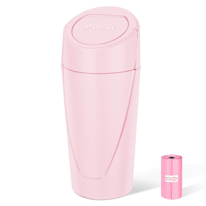 Car Trash Can (Pink / Round)