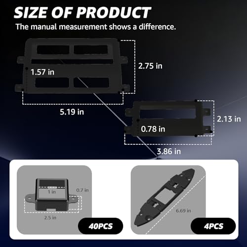3 in 1 Outdoor Light Mounting Clips Kit for Govee H705A