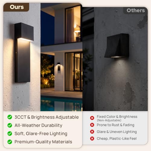 Modern LED Outdoor Wall Sconce