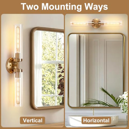 2 Light Wall Sconces
