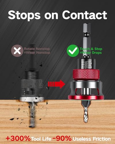 Countersink Drill Bits Set