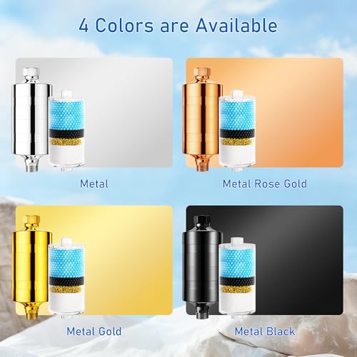 Larger Premium Metal Shower Filter