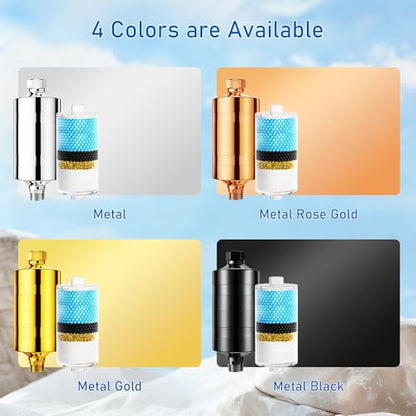 Larger Premium Metal Shower Filter